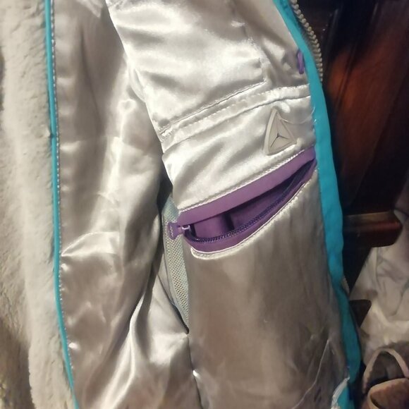 Firefly women's medium teal ski jacket - Picture 4 of 8